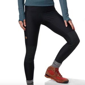 Fjallraven - S Black Women's Abisko Trekking Tights